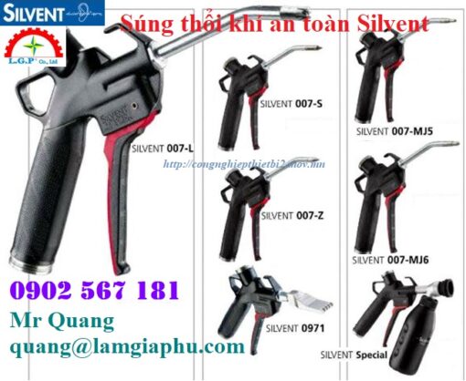 Súng Thổi Khí Silvent, Súng Hơi Silvent