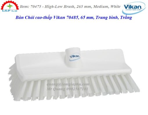 Bàn Chải Cao - Thấp Vikan 70485, 265mm (trắng)