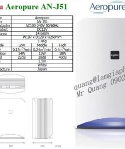 Aeropure AN-J51 Air purifier, Aeropure AN-J51,