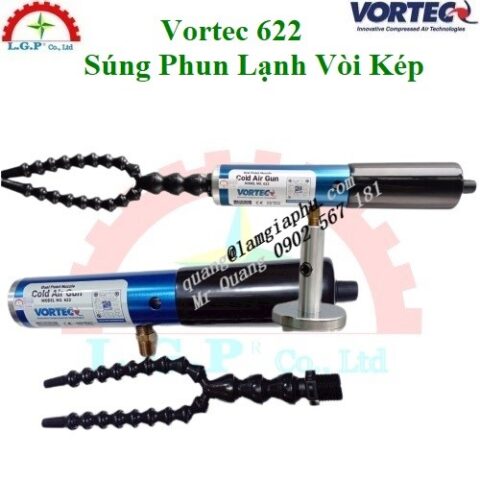 Súng Phun Lạnh Vòi Kép Vortec 622