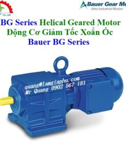 Động Cơ Giảm Tốc Xoắn Ốc Bauer BG Series