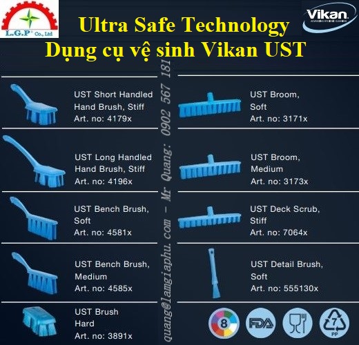 Bàn chải UST Vikan 