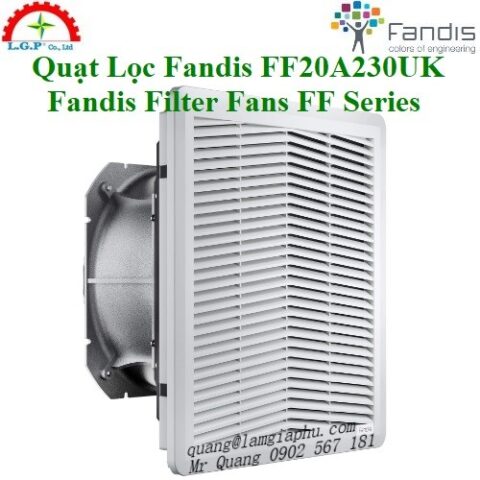 Quạt Lọc Fandis FF20A230UK - Fandis Filter Fans FF Series