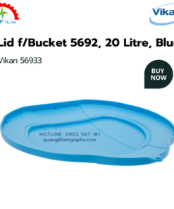 Nắp xô nhựa Vikan 20l màu xanh - Đại lý Vikan