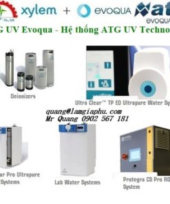 Hệ thống ATG UV-Evoqua dược phẩm siêu tinh khiết