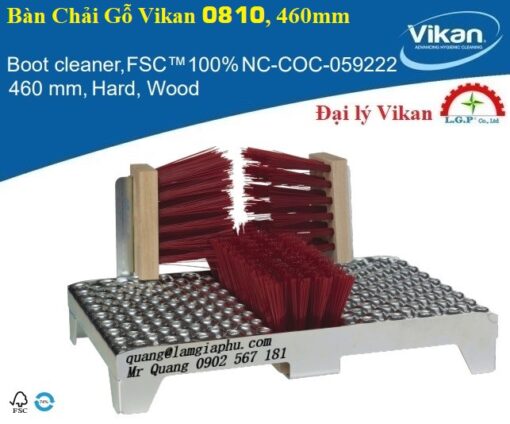 Bàn Chải Gỗ Vikan 0810