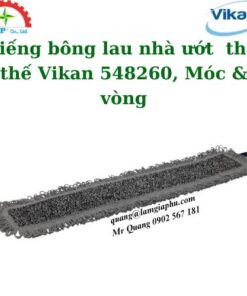 Miếng bông lau nhà ướt thay thế Vikan 548260, có túi