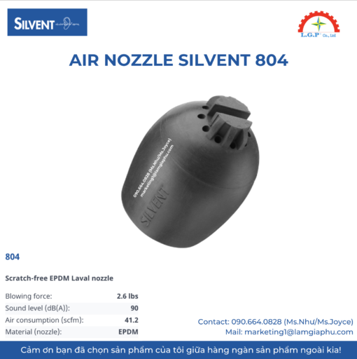 VÒI PHUN KHÍ SILVENT 801
