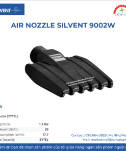 VÒI PHUN KHÍ - SILVENT 9002W