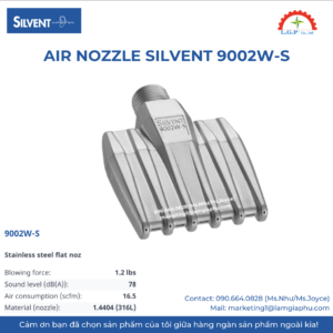 VÒI PHUN KHÍ - SILVENT 9002W-S