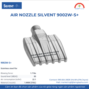 VÒI PHUN KHÍ - SILVENT 9002W-S+