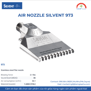VÒI PHUN KHÍ - SILVENT 973