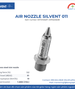 VÒI PHUN KHÍ - SILVENT 011