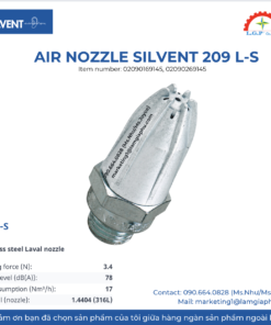 VÒI PHUN KHÍ - SILVENT 209 L-S