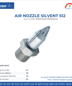 VÒI PHUN KHÍ - SILVENT 512
