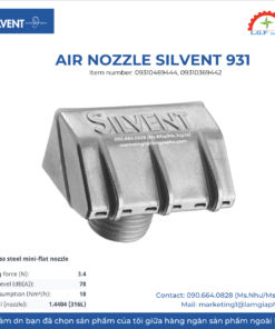 VÒI PHUN KHÍ - SILVENT 931