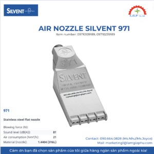VÒI PHUN KHÍ - SILVENT 971
