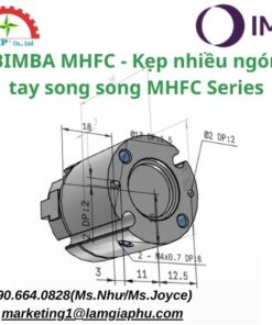Kẹp nhiều ngón tay song song MHFC Series