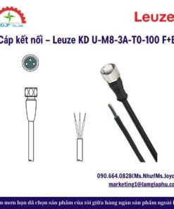 Cáp kết nối – Leuze KD U-M8-3A-T0-100 F+B