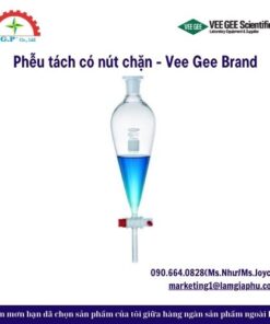 Phễu tách có nút chặn - Vee Gee Brand