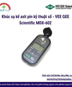 Khúc xạ kế axit pin kỹ thuật số - VEE GEE Scientific MDX-602