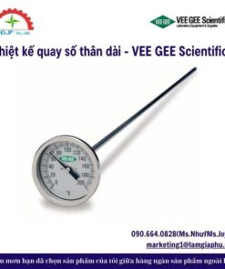 Nhiệt kế quay số thân dài - VEE GEE Scientific