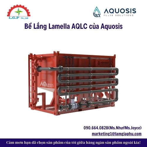 Bể Lắng Lamella AQLC của Aquosis
