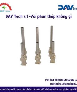 DAV Tech srl -Vòi phun thép không gỉ