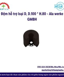 Đệm hỗ trợ loại D, D.100 * H.80 - Ala werke GMBH