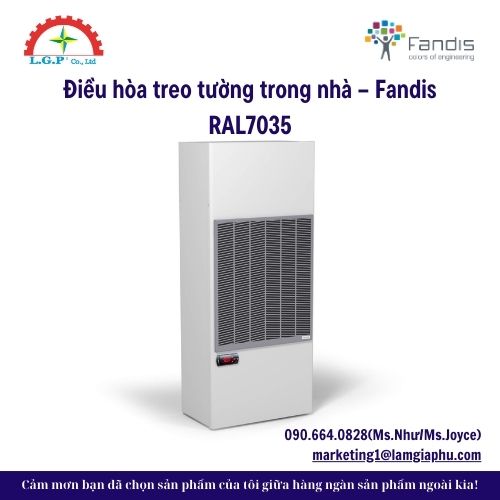 Điều hòa treo tường trong nhà – Fandis RAL7035