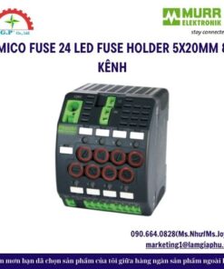MICO FUSE 24 LED FUSE HOLDER 5X20MM 8 KÊNH