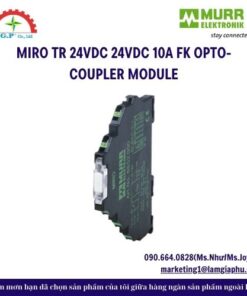 MIRO TR 24VDC 24VDC 10A FK OPTO-COUPLER MODULE