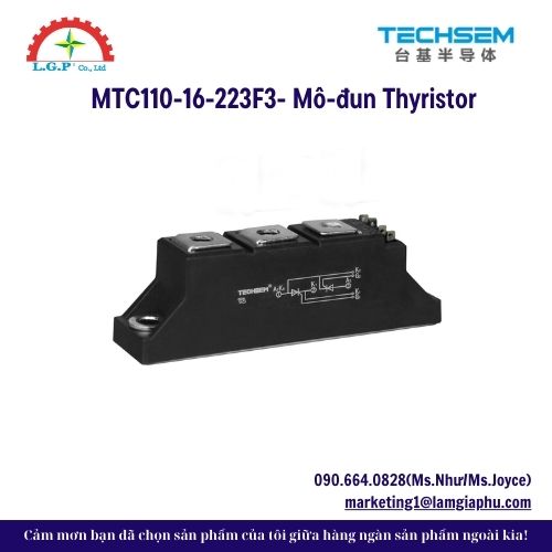 MTC110-16-223F3- Mô-đun Thyristor