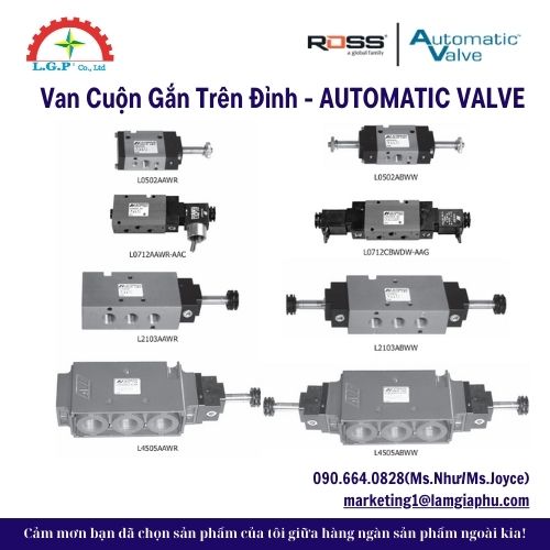 Van Cuộn Gắn Trên Đỉnh - AUTOMATIC VALVE