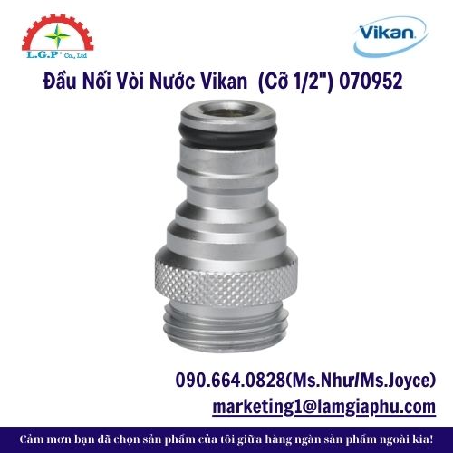 Đầu Nối Vòi Nước Vikan (Cỡ 1/2") 070952