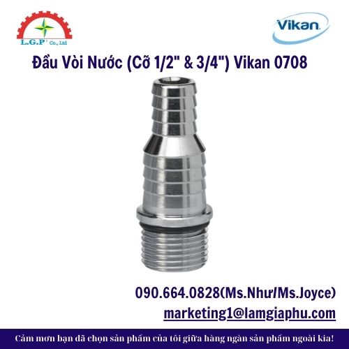 Đầu Vòi Nước (Cỡ 1/2" & 3/4") Vikan 0708