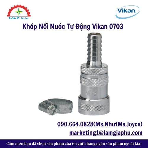 Khớp Nối Nước Tự Động Vikan 0703