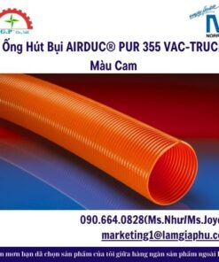Ống Hút Bụi AIRDUC® PUR 355 VAC-TRUCK Màu Cam