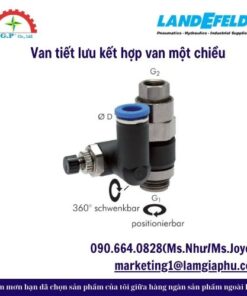 Van tiết lưu kết hợp van một chiều