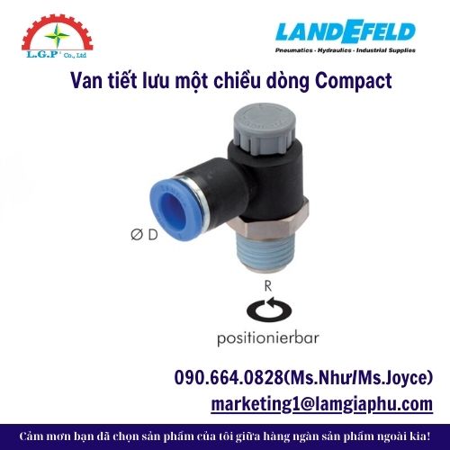 Van tiết lưu một chiều dòng Compact