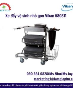 Xe đẩy vệ sinh nhỏ gọn Vikan 580311