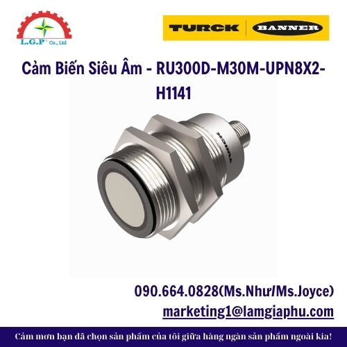 Cảm Biến Siêu Âm - RU300D-M30M-UPN8X2-H1141