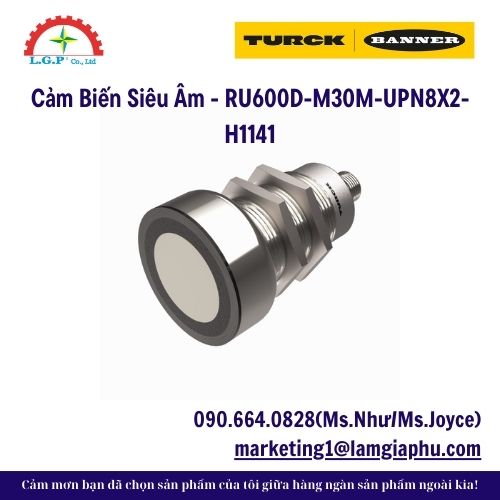 Cảm Biến Siêu Âm - RU600D-M30M-UPN8X2-H1141