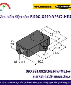 Cảm biến điện cảm BI20C-QR20-VP6X2-H1141