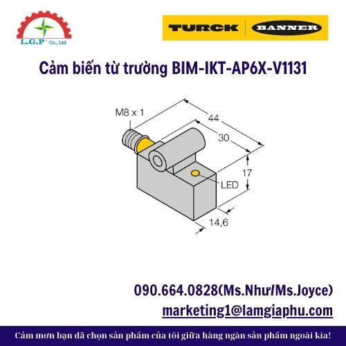 Cảm biến từ trường BIM-IKT-AP6X-V1131
