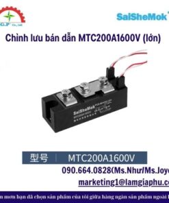 Chỉnh lưu bán dẫn MTC200A1600V (lớn)