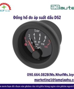 Đồng hồ đo áp suất dầu D52