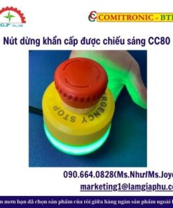 Nút dừng khẩn cấp được chiếu sáng CC80