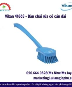 Vikan 41863 - Bàn chải rửa có cán dài