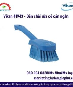 Vikan 41943 - Bàn chải rửa có cán ngắn